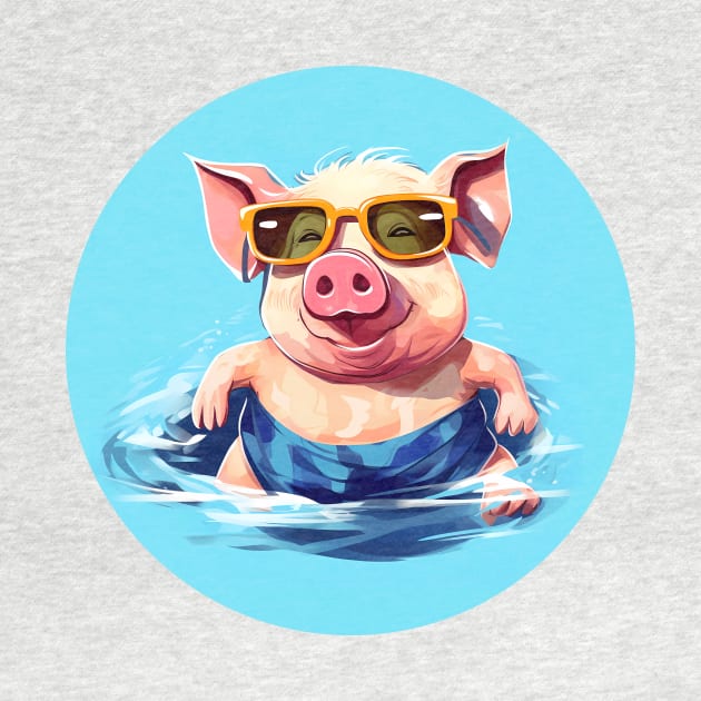 Summer Pig by Acid_rain